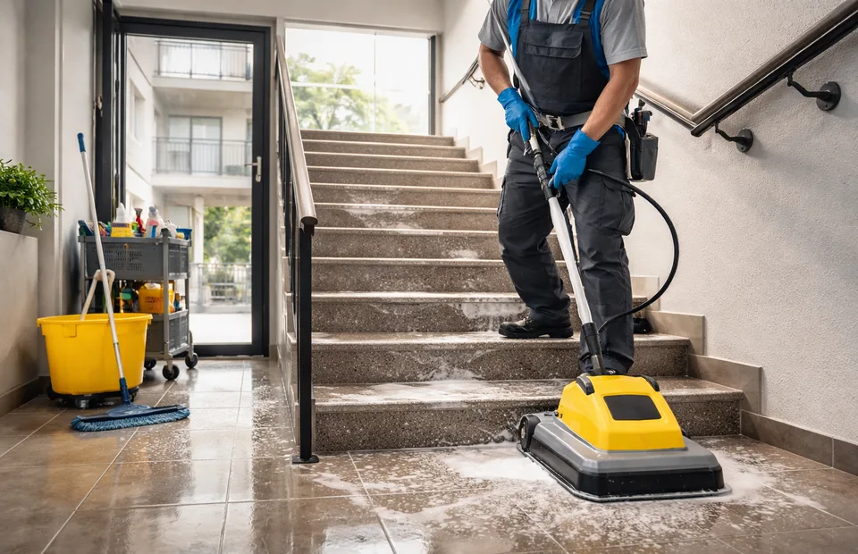 Čišćenje stubišta