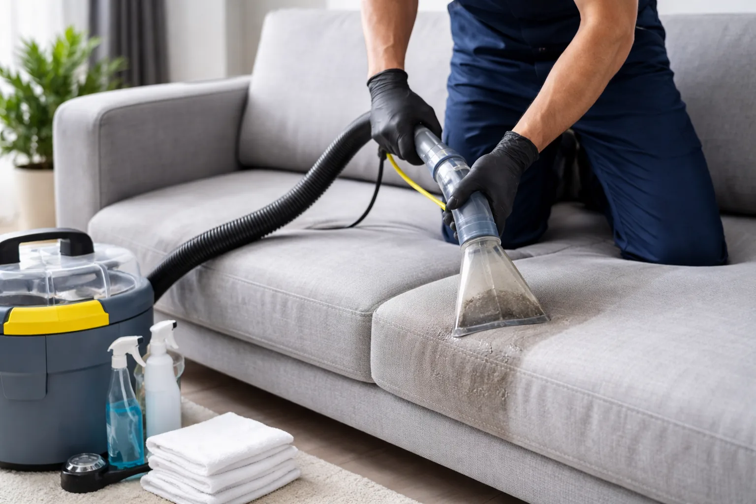 Dubinsko čišćenje kauča i tapeciranog namještaja